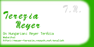 terezia meyer business card